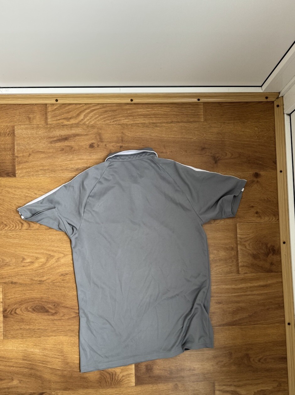 ADIDAS 2017-2018 Manchester United Training Mens Football Shirt Jersey Grey S thumbnail 3