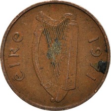 #936447 M&uuml;nze, IRELAND REPUBLIC, 1/2 Penny, 1971