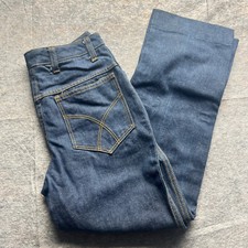 Sears JR Bazaar Womens 100 Cotton Straight Regular Fit Comfortable Jeans Blue 7