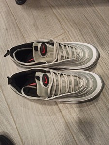 nike air max silver uomo