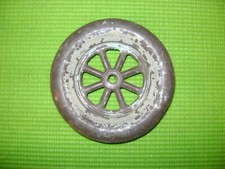 ROUE EN TOLE DIAMETRE 110MM POUR JOUET ANCIEN TYPE CITROEN-CIJ-JRD-JEP-CR