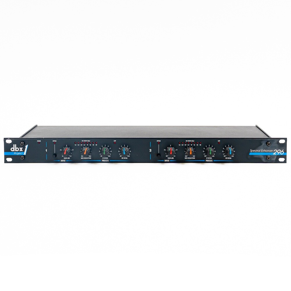 DBX 296 Project 1 Spectral Enhancer – Add Sparkle and Depth