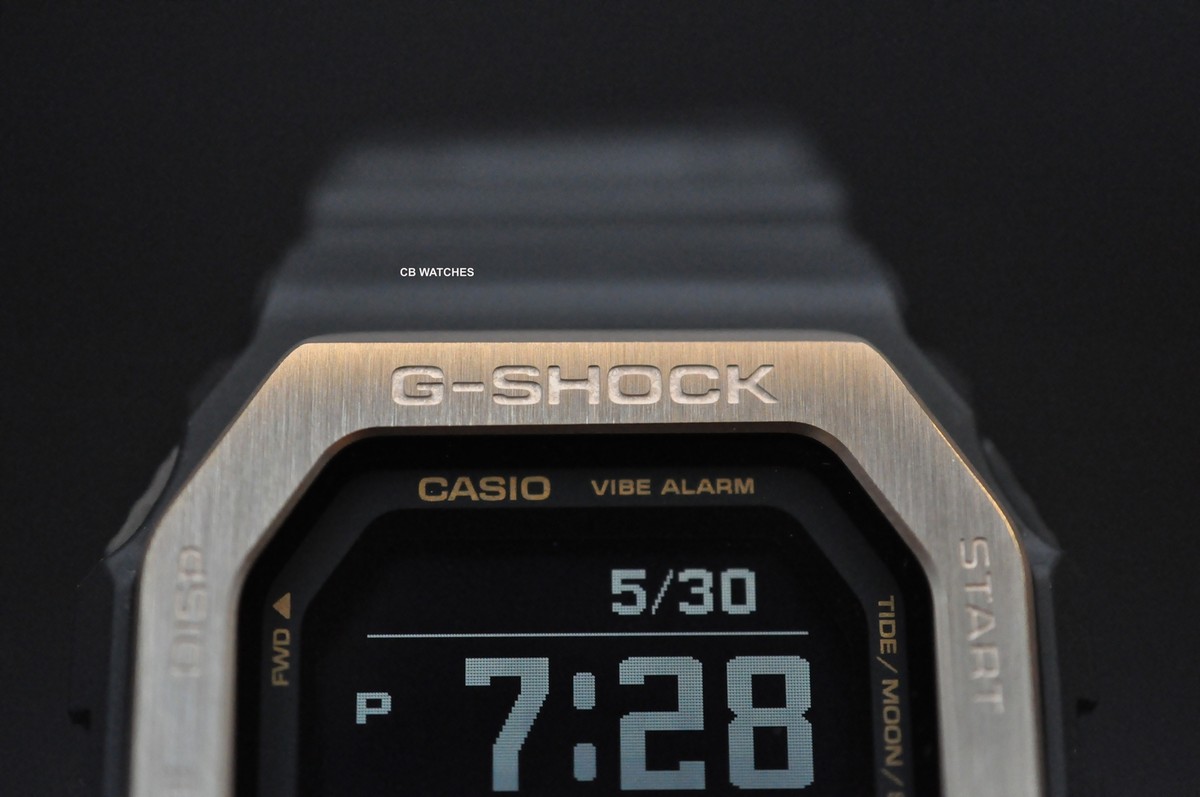 Casio G-Shock GBX-100NS-4 G-Lide Bluetooth Digital Black Resin