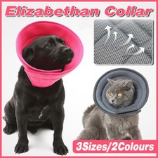 Pet Recovery Cone Elizabethan Collar Anti Lick Bite for Cats Dogs Small Large