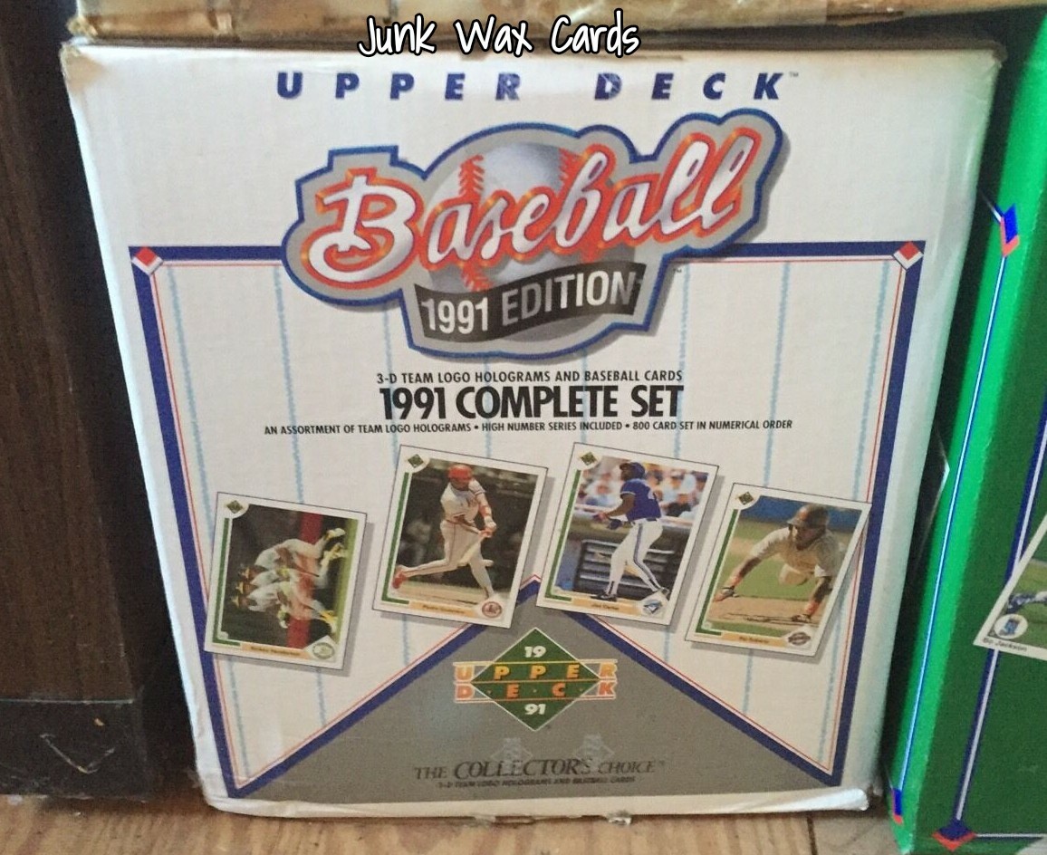 1991 Upper Deck MLB Complete Factory Sealed Baseball Card Set 1800