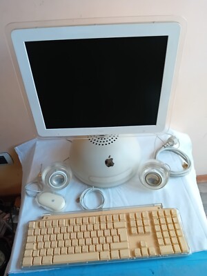 Vintage Computer Apple iMac G4 MOD. 6498 Nicht Funktioniert
