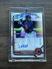 2022 BOWMAN CHROME 1ST AUTO JHONKENSY NOEL REFRACTOR /499