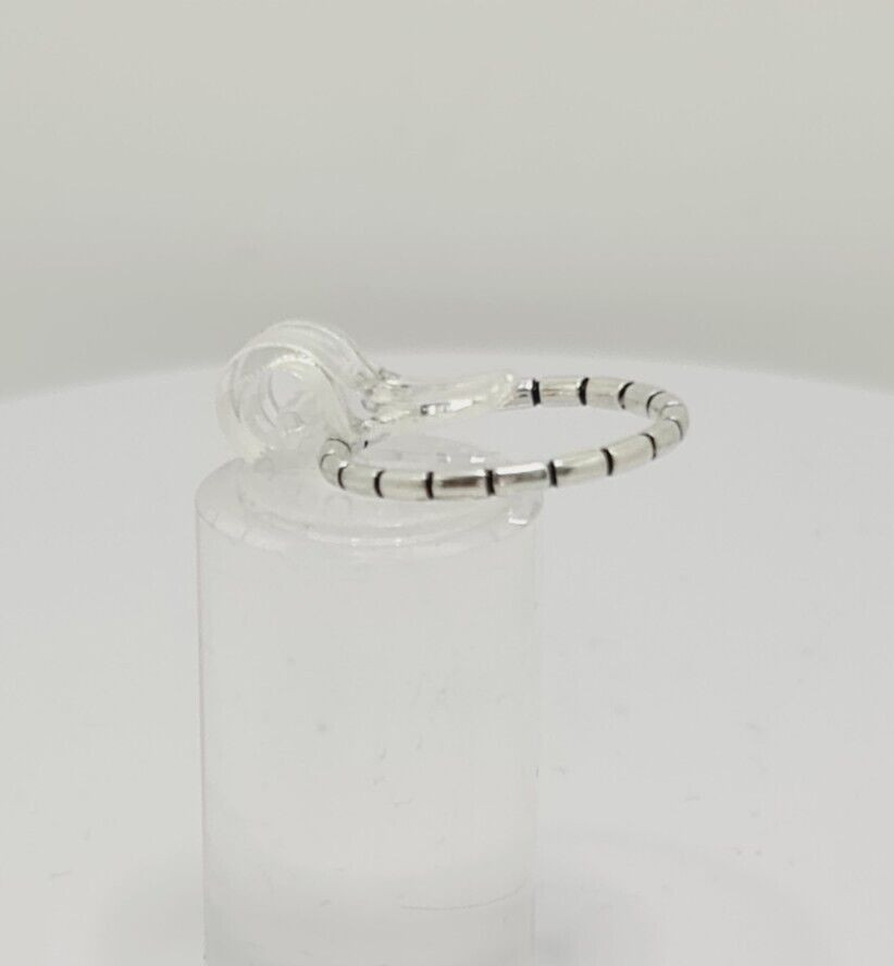 Fabulous Solid Patterned Band Ring 925 Silver Siz… - image 13