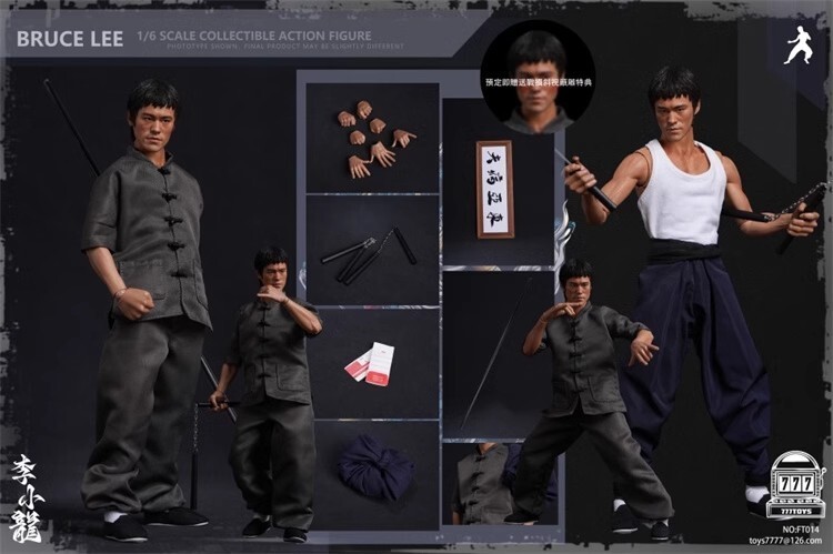 その他 777TOYS 1/6 Bruce Lee  FT014 777TOYS FT014 1/6 Kung Fu Master Bruce Collectible Male