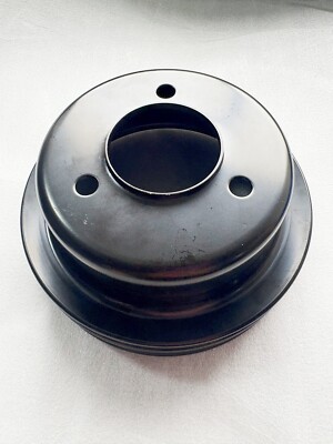 Ford Small Block Windsor 289 2V Crankshaft Crank Pulley 1964-1967 Mustang Black