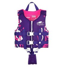 Gogokids Toddler Swim Vest, Adjustable Safety Strap, Small 1-3 Years/17.6-40lbs