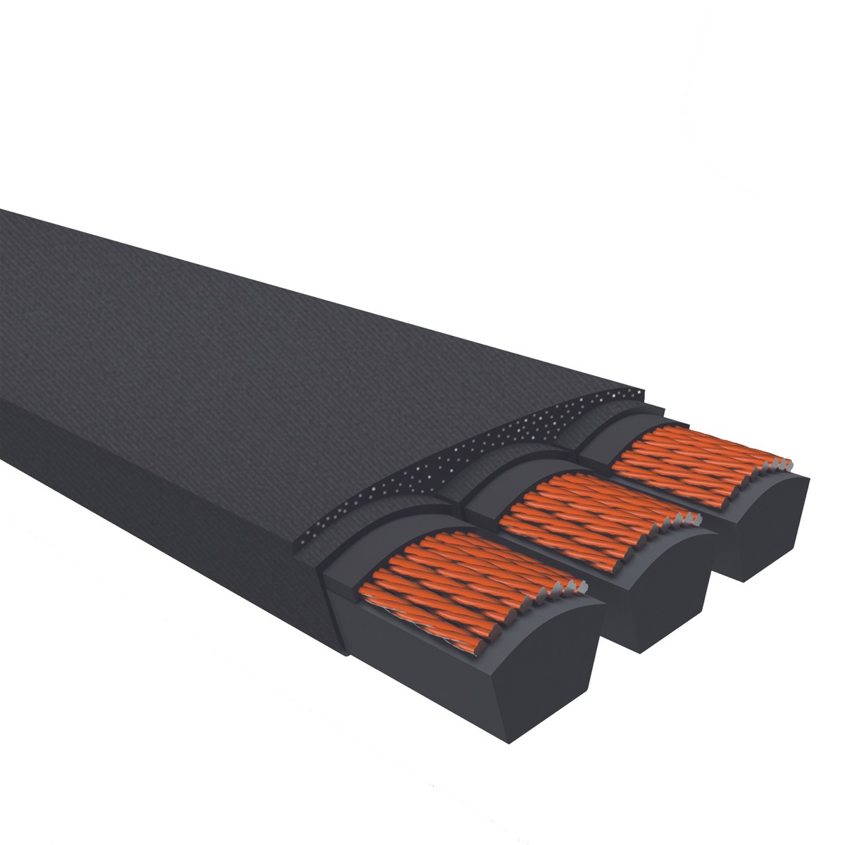 D&D DURA-ULTIMATE 3LK340 Aramid V-Belt – 3/8 X 34in OC – Oil & Heat Resistant
