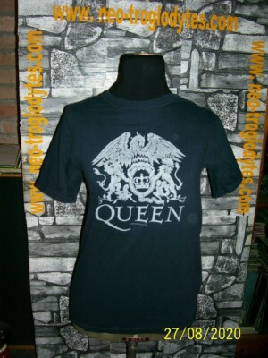Vintage F. Mercury Queen rock cotton jersey shirt trikot maillot under license 
