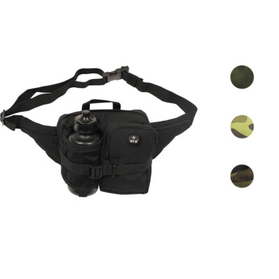 MFH Hüfttasche mit Trinkflasche Bauchtasche Outdoor Gürteltasche Tasche Flasche
