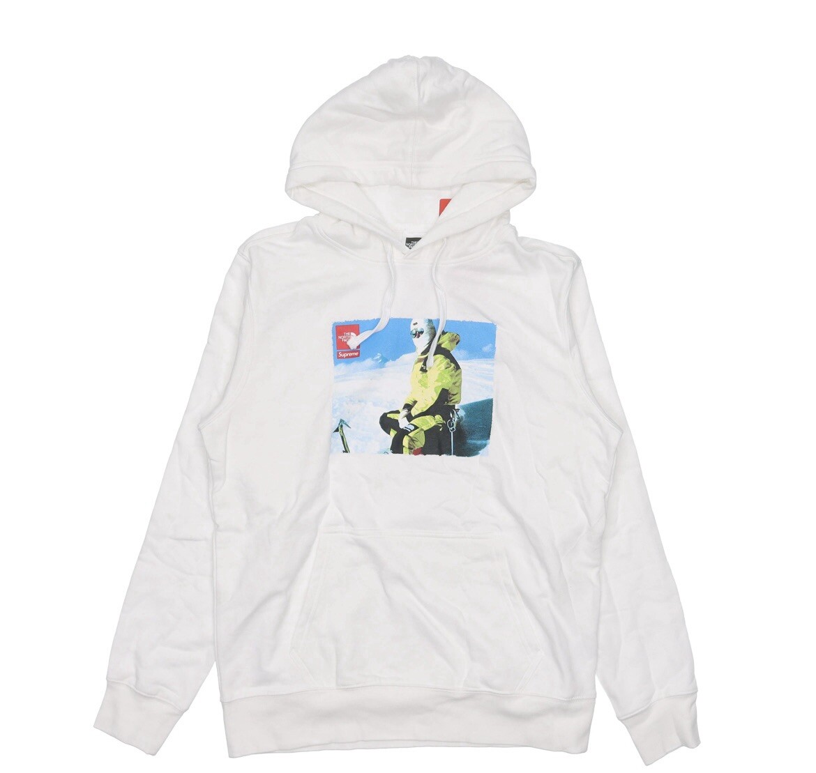 Supreme North Face Hoodie Snowboard Graphic White size medium | eBay