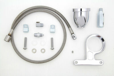 #ad #ad Rocker Box Oil Pressure Gauge Cup Kit for Harley Davidson by V Twin $135.85