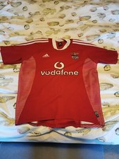 Benfica Football Shirt Jersey 2002/03 Home M