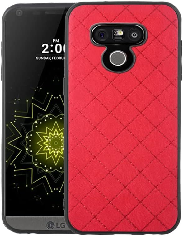 Compatible with LG G5 Case Rugged Thin Slim Cell Accessories Anti-Slip Fit Rubbe