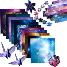 Starry Night Origami Set - 640 Paper Strips for DIY Handmade Crafts