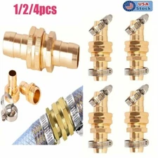 5/8inch Garden Mender End Repair Kit Hose Connector Male Female with Clamp USA