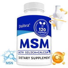 Msm With Silica + Calcium – Supports Hair Growth, Joint Health And Immunity