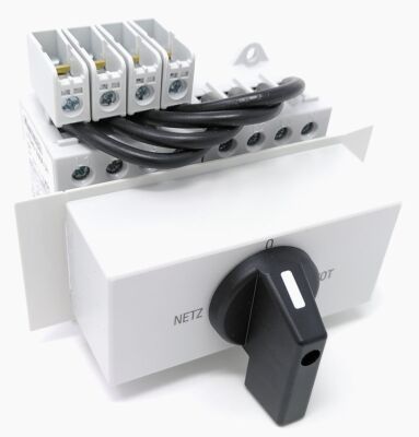 Benedict LTS40 SMA U4 Netzumschalter 4-polig 40A NETZ 0 NOTSTROM IEC 60947-6-1