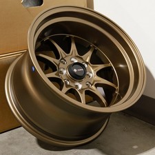 15x815x9 Bronze Wheels Vors Tr3 4x1004x114.3 00 Set Of 4 73.1