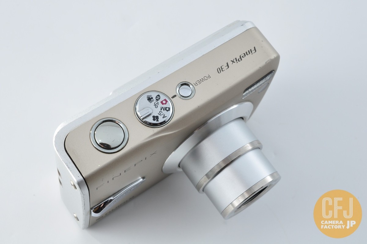 All Works] Fujifilm FinePix F30 Silver Compact Digital Camera 6.3