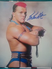 Tatanka Autographed 8x10 Photo WWE WWF Legend TNA 