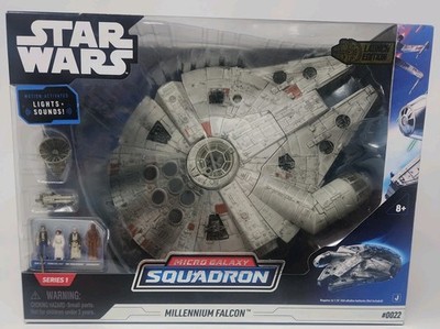 Disney 2022 Star Wars Millennium Falcon Micro Galaxy Squadron Launch Edition NEW