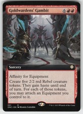 Goldwardens' Gambit (Extended Art) Phyrexia: All Will Be One 51 R NM MTG
