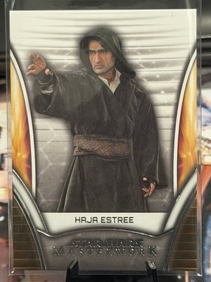 2025 Star Wars Masterwork Haja Estree Base Card #63 Obi-Wan