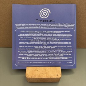 Disney World Magical Racing Tour | Tested | Sega Dreamcast | Manual Included