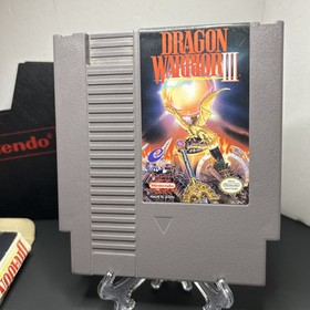 Dragon Warrior III (Nintendo NES) With Box, Booklet, Saves *READ*