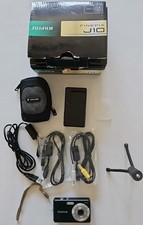 Fujifilm FinePix J20 10.0MP Digital Camera - Black Battery Charger TESTED
