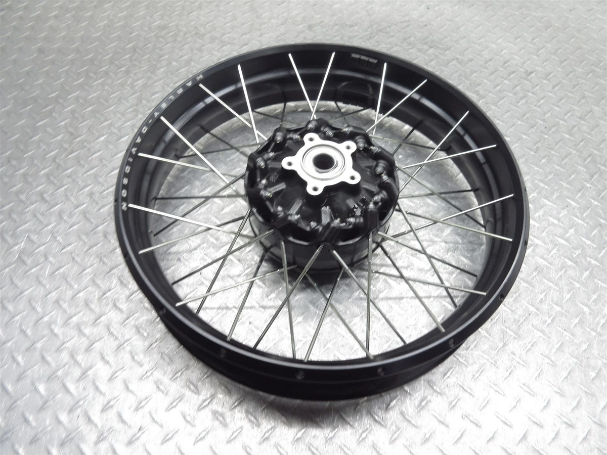 Harley-Davidson Black Motorcycle Wheels and Rims 19in. Inch for
