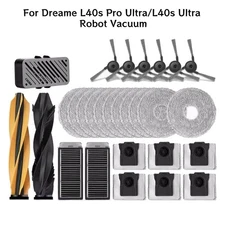 Parts For Dreame L40s Pro Ultra/L40s Ultra Vacuum Brush Filter Dust Bag Mop lot