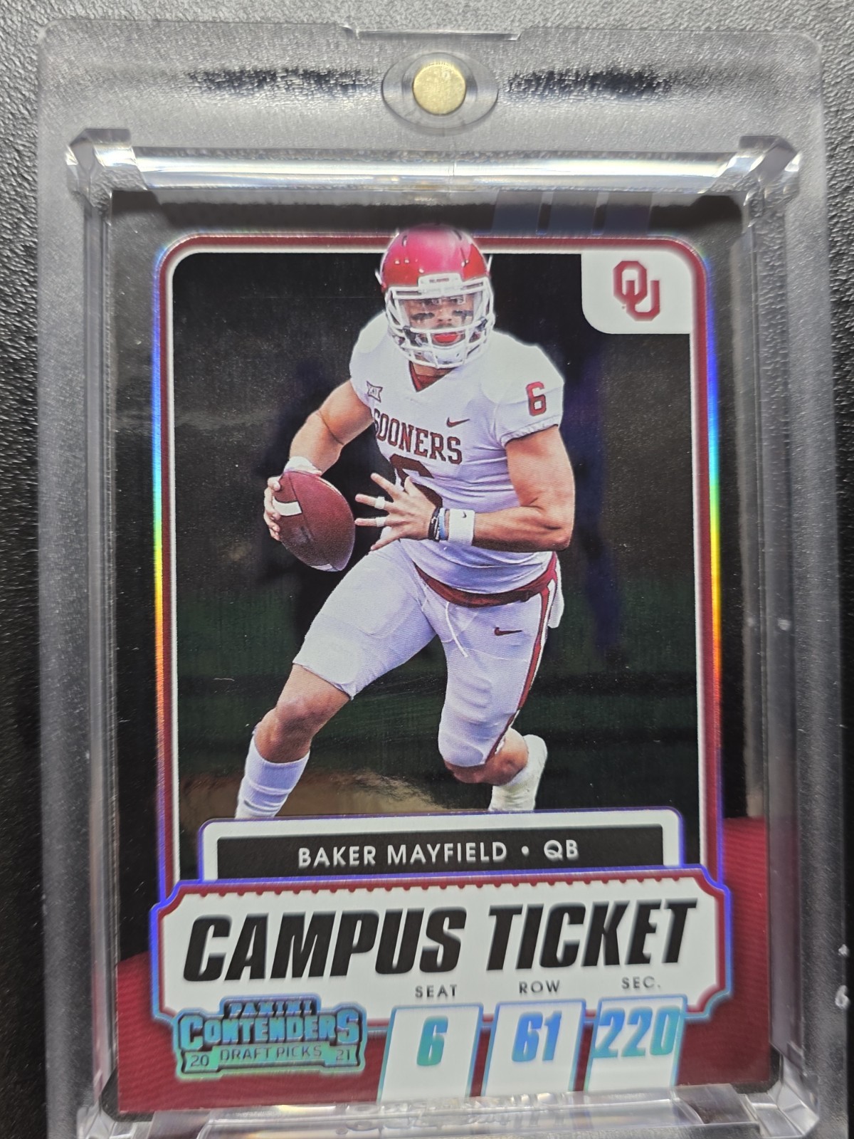 BAKER MAYFIELD REFRACTOR🔥RARE🔥SP🔥INVEST🔥BUCCANEERS 🔥