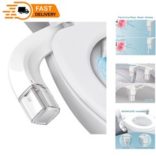 Luxury Ultra-Slim Bidet Attachment with Quick Installation and Pressure Control