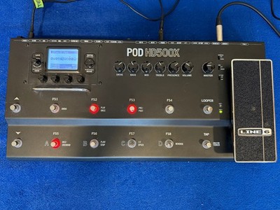 Line 6 POD HD500X Gitarren-Multieffektgerät + Tragetasche & Netzteil - gebraucht