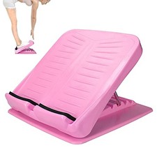 Slant Board Calf Stretcher Adjustable 4 Level Anti Slip Design Incline Pink