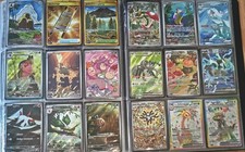 TOP! 10 voll-lllustrierte Pokémon Karten. Wunderschöne Full-Art. Deutsch NM