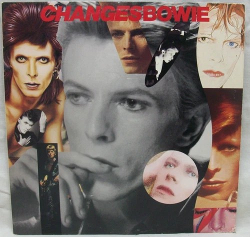 1990 David Bowie "Changesbowie" 2-LP Coke Bottle Green Vinyl Records NM Cond.