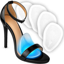 Metatarsal Pads for Women Men 4 Pads Ball of Foot Cushions, High Heel Cushio