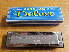 Ja-Ru Band Jam Deluxe Harmonica in Box 20 Reeds 10 Holes
