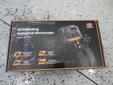 NEW Two-Way Articulating Borescope Camera with Light Industrial Endoscope