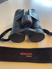 BINOCULARS  MINOX  BL 8X42  BR  FMC WATERPROOF NITROGEN FILLED  GERMANY