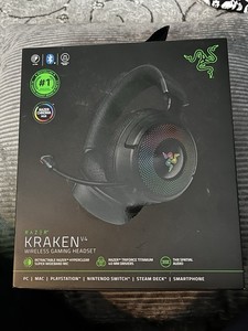 Razer Kraken V4 - Wireless RGB Gaming Headset Black Brand New
