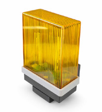 Lampeggiante Lampeggiatore 12V 24V 230V Per Cancello Garage Con Supporto Da Pare