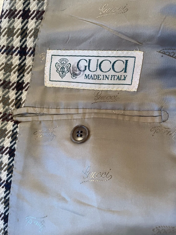 gucci Hombre Chaqueta Abrigo Deportivo Blazer Foto 3 de 4